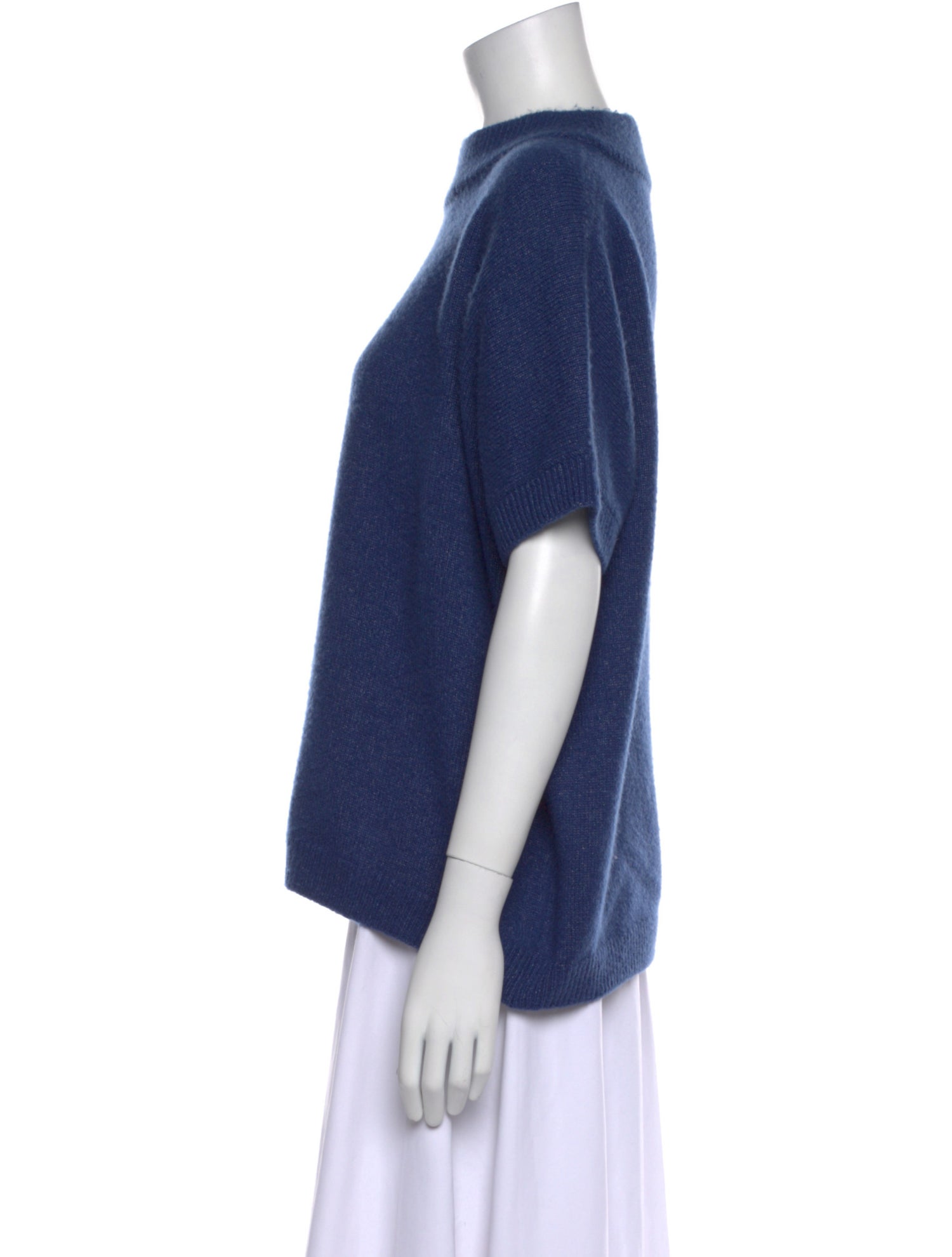 Iris von Arnim Cashmere Mock Neck Sweater