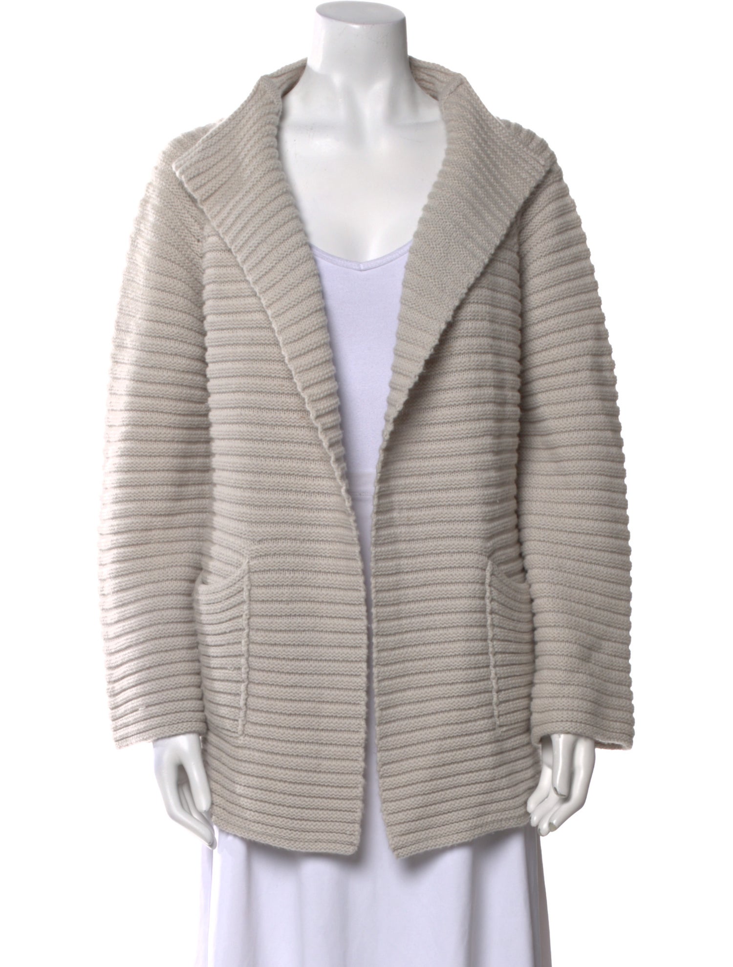 Iris von Arnim Cashmere Open Front Sweater