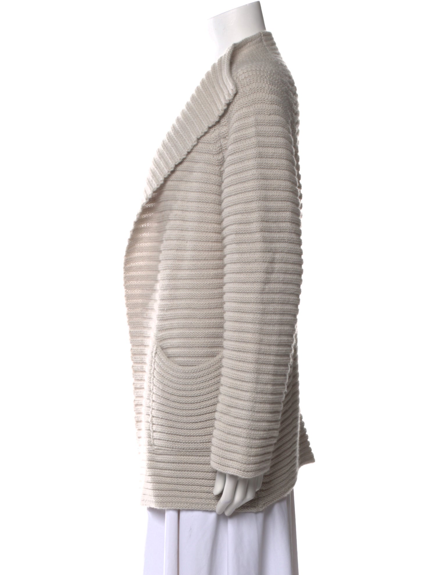 Iris von Arnim Cashmere Open Front Sweater