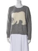 Iris von Arnim Graphic Print Scoop Neck Sweater
