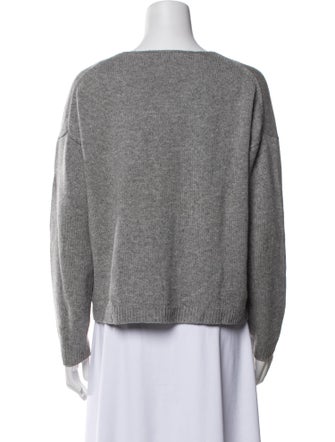 Iris von Arnim Graphic Print Scoop Neck Sweater