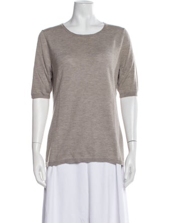 Iris von Arnim Cashmere Scoop Neck Sweater
