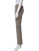 Iris von Arnim Lamb Leather Straight Leg Pants