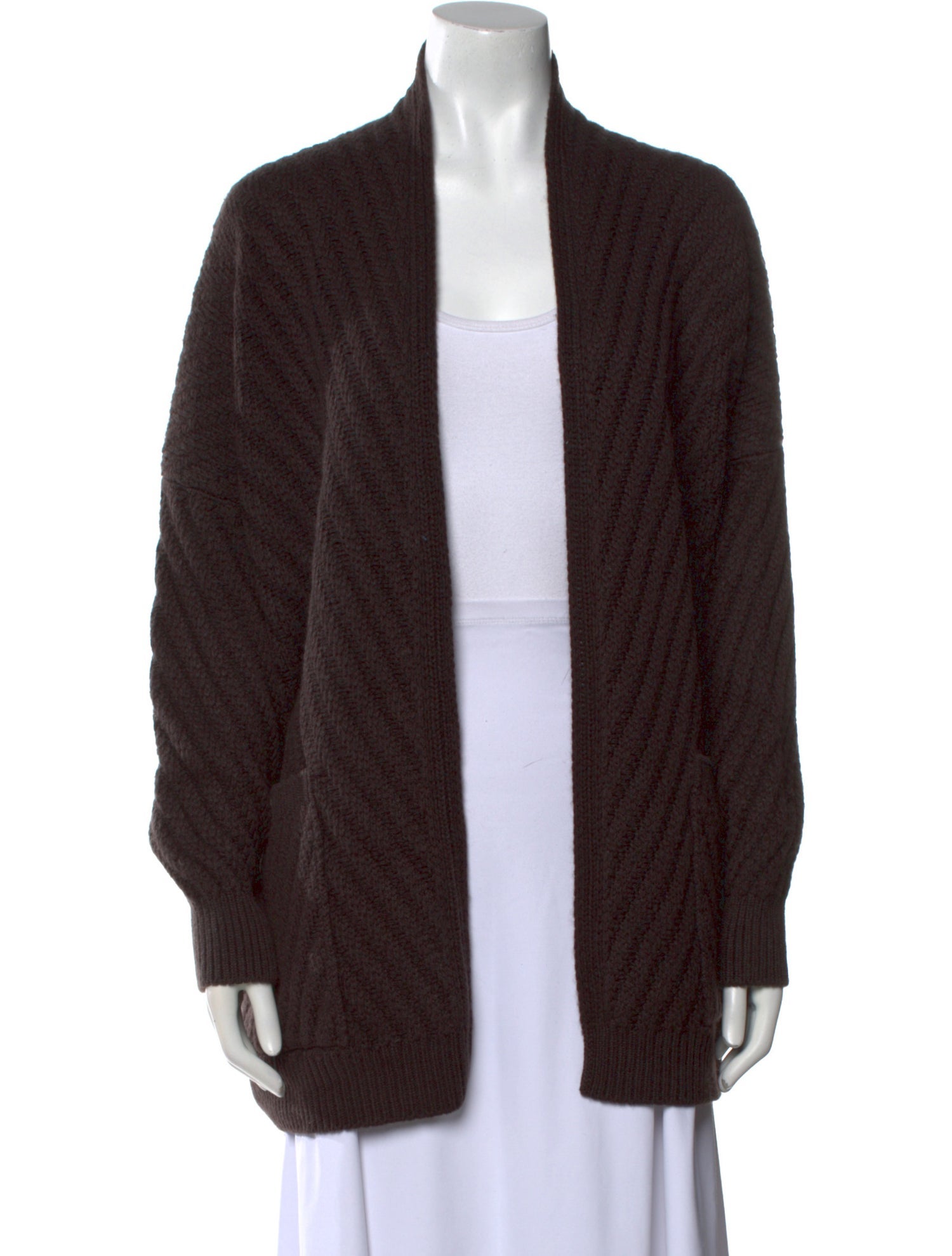 Iris von Arnim Cashmere Open Front Sweater