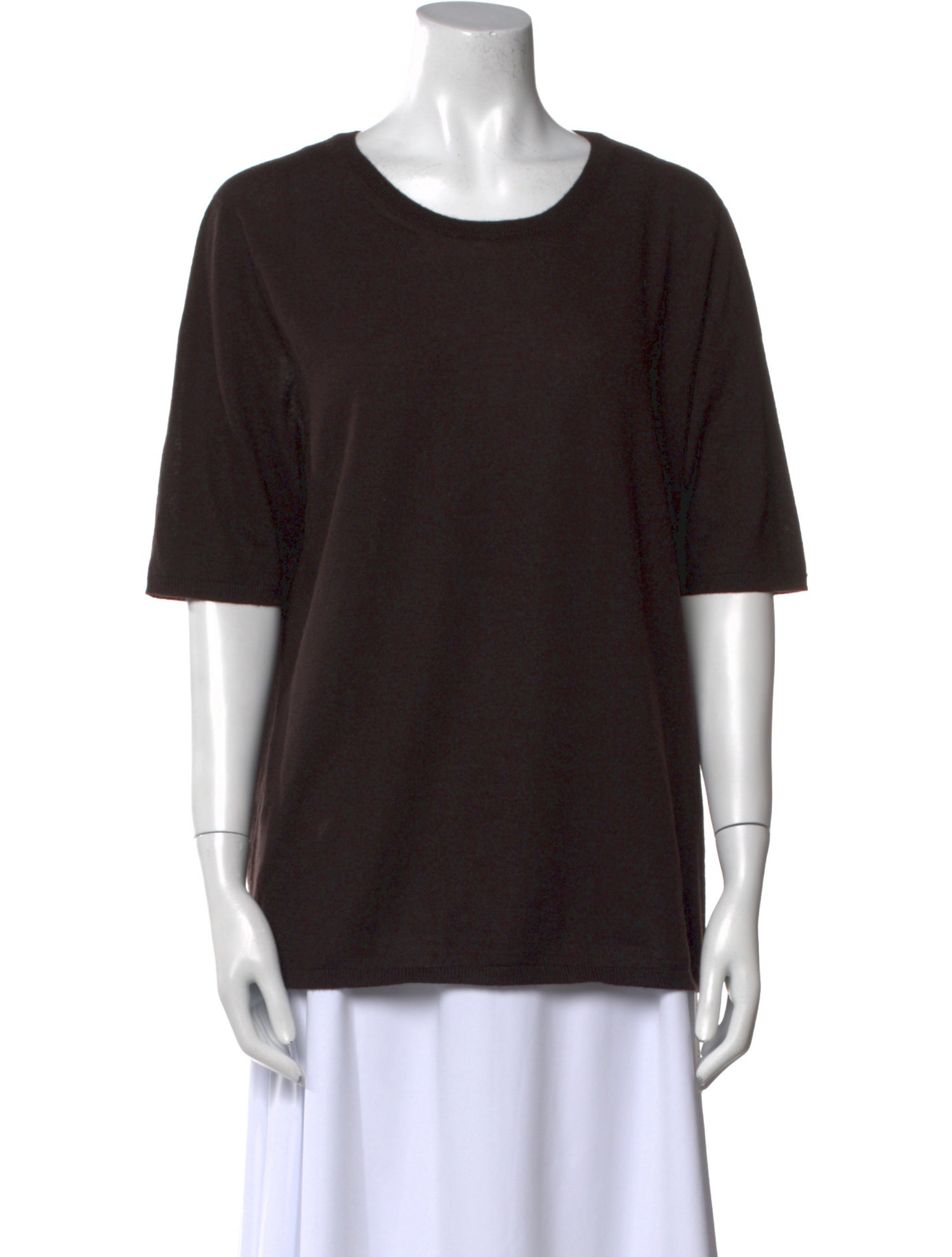 Iris von Arnim Cashmere Scoop Neck Sweater