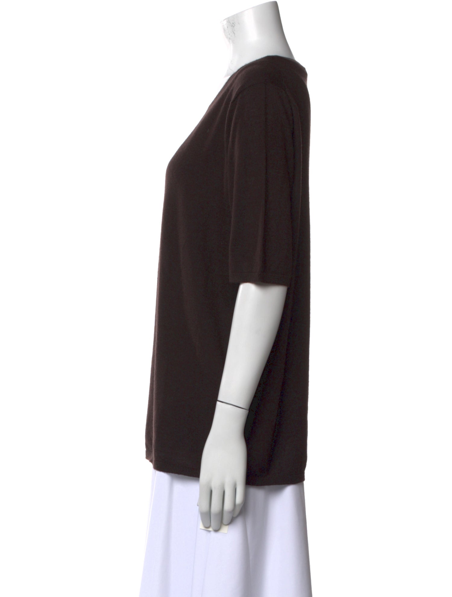 Iris von Arnim Cashmere Scoop Neck Sweater