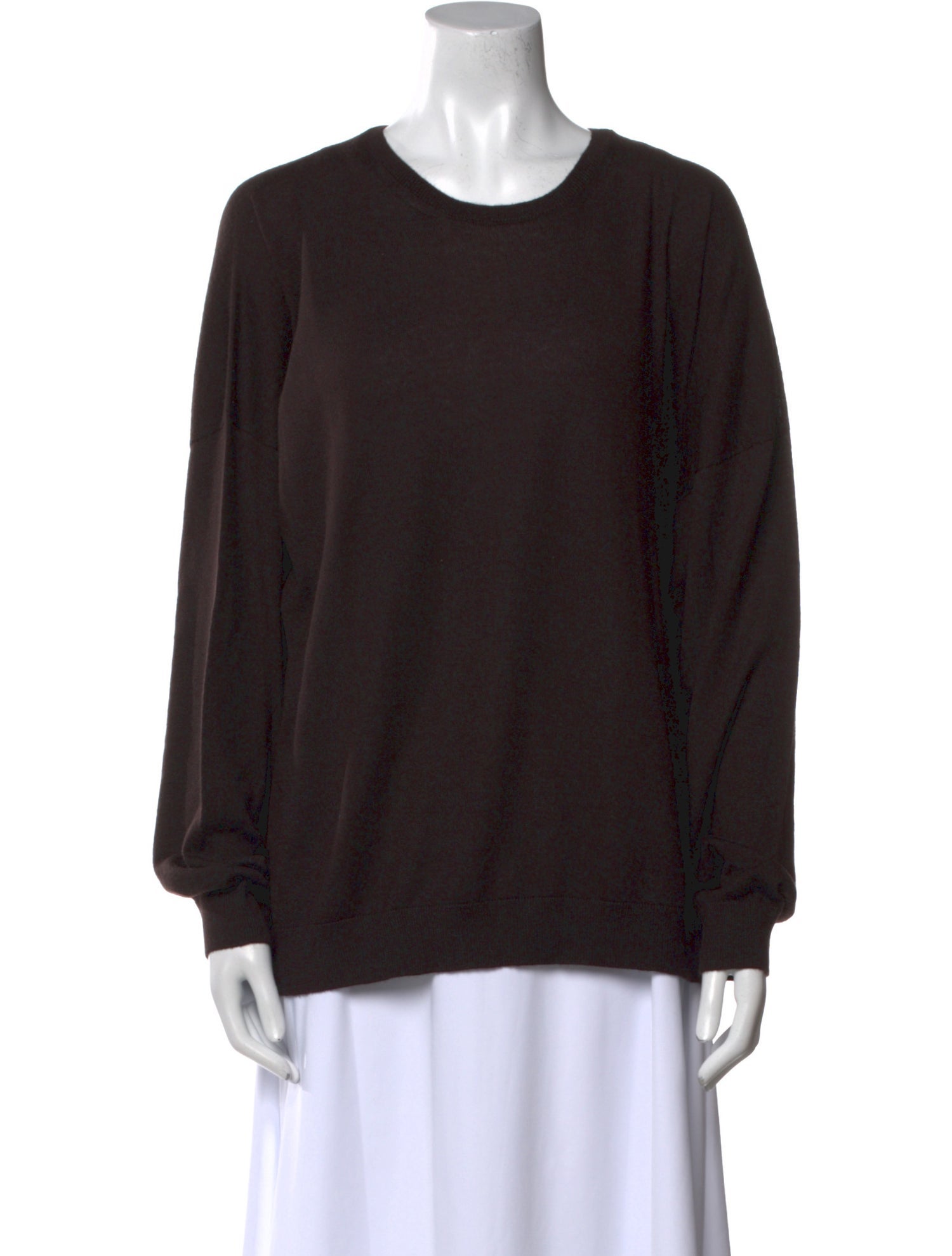 Iris von Arnim Cashmere Scoop Neck Sweater w/ Tags