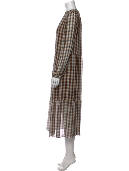 Iris von Arnim Silk Midi Length Dress