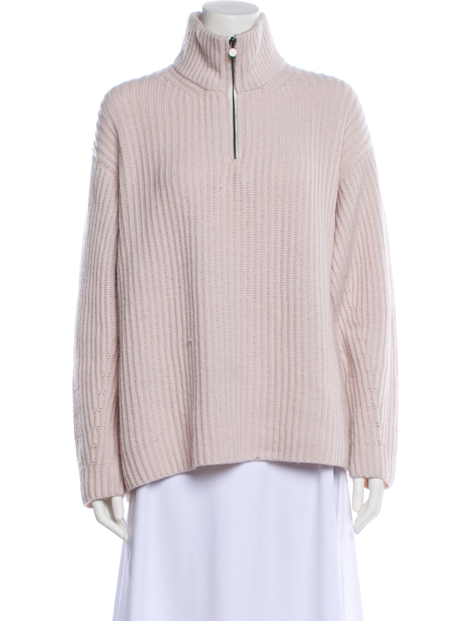 Iris von Arnim Cashmere Mock Neck Sweater
