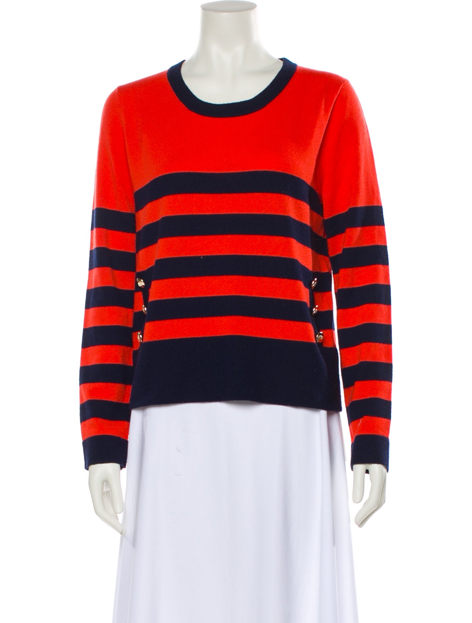 Iris von Arnim Cashmere Striped Sweater