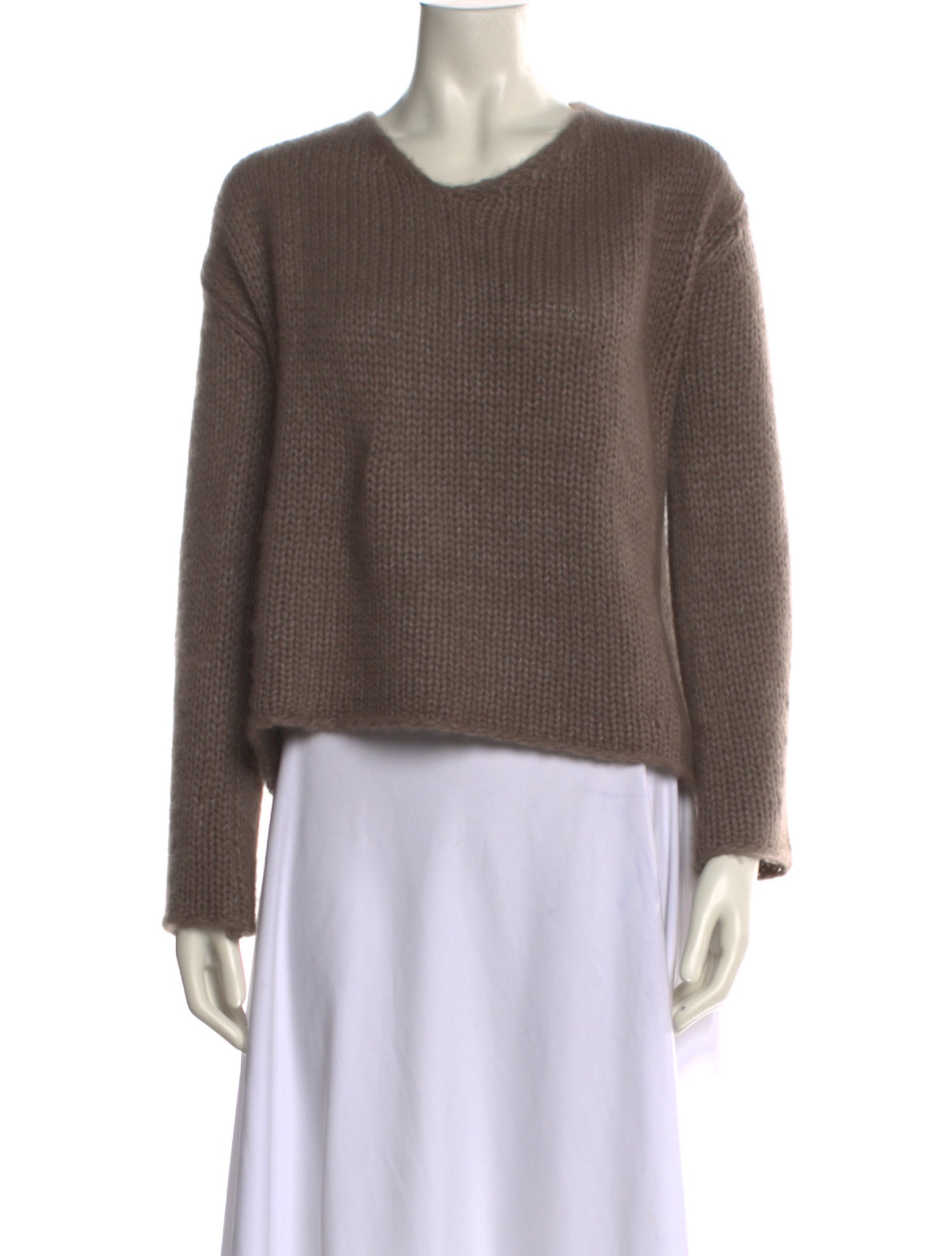 Iris von Arnim Cashmere Crew Neck Sweater