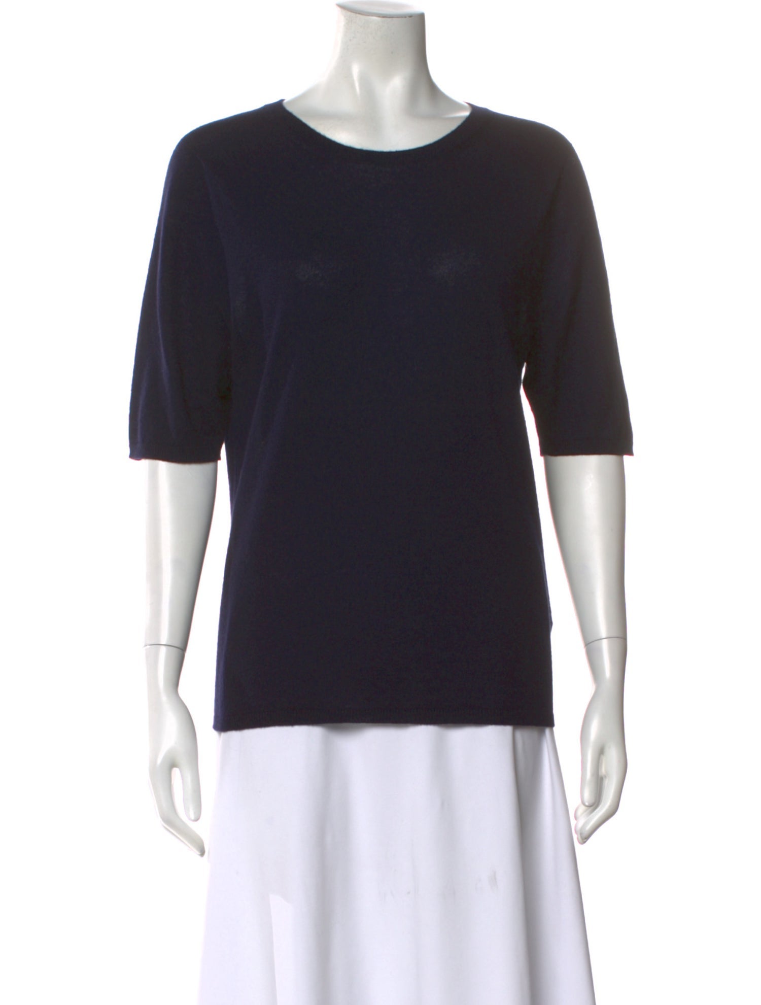 Iris von Arnim Cashmere Crew Neck Top