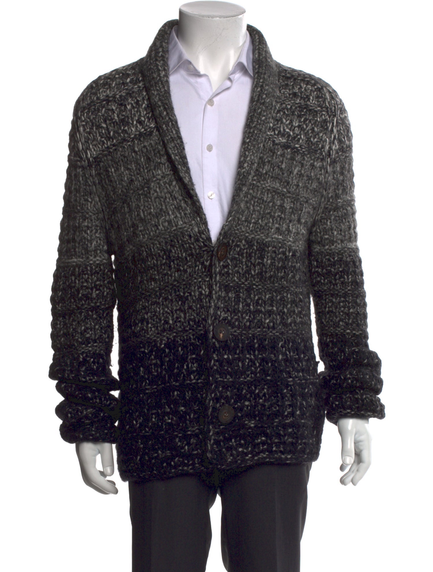 Iris von Arnim Printed Open Front Cardigan