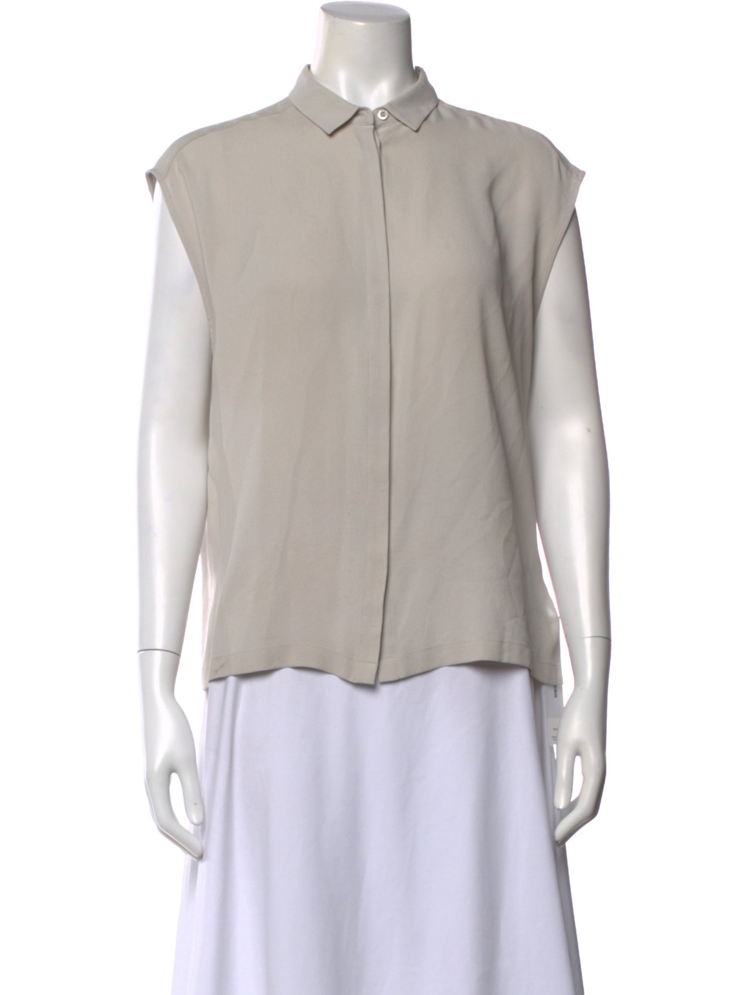 Iris von Arnim Silk Sleeveless Blouse