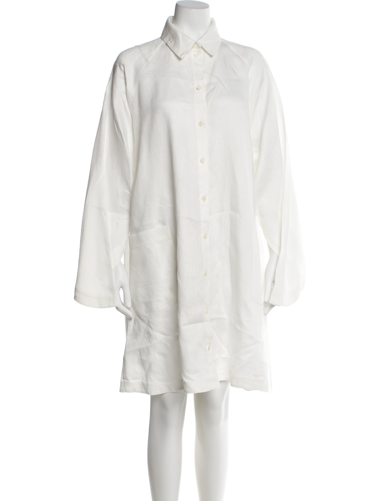 Iris von Arnim Linen Knee-Length Dress