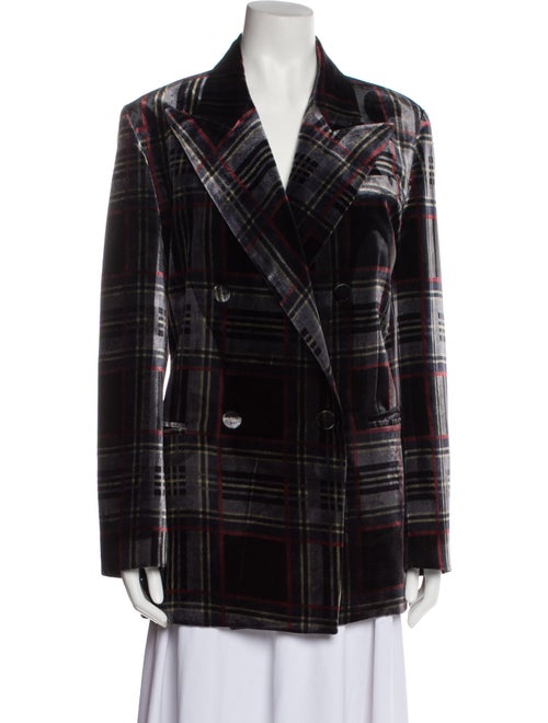Irié Plaid Print Blazer