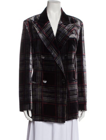 Irié Jackets Plaid Print Blazer M