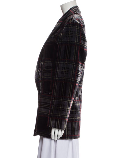 Irié Plaid Print Blazer