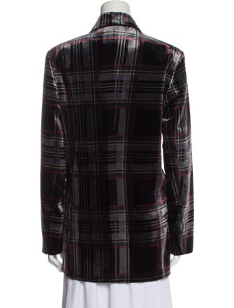 Irié Plaid Print Blazer