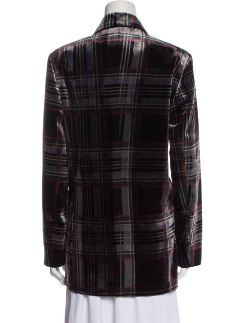 Irié Plaid Print Blazer