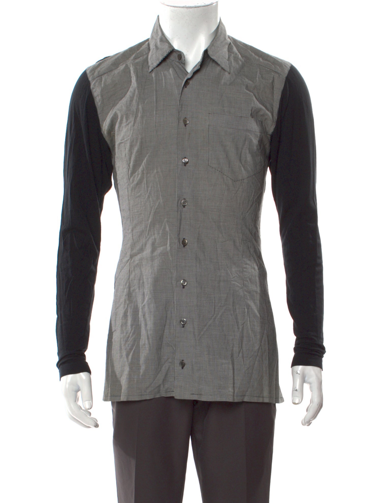 Irié Plaid Print Long Sleeve Shirt