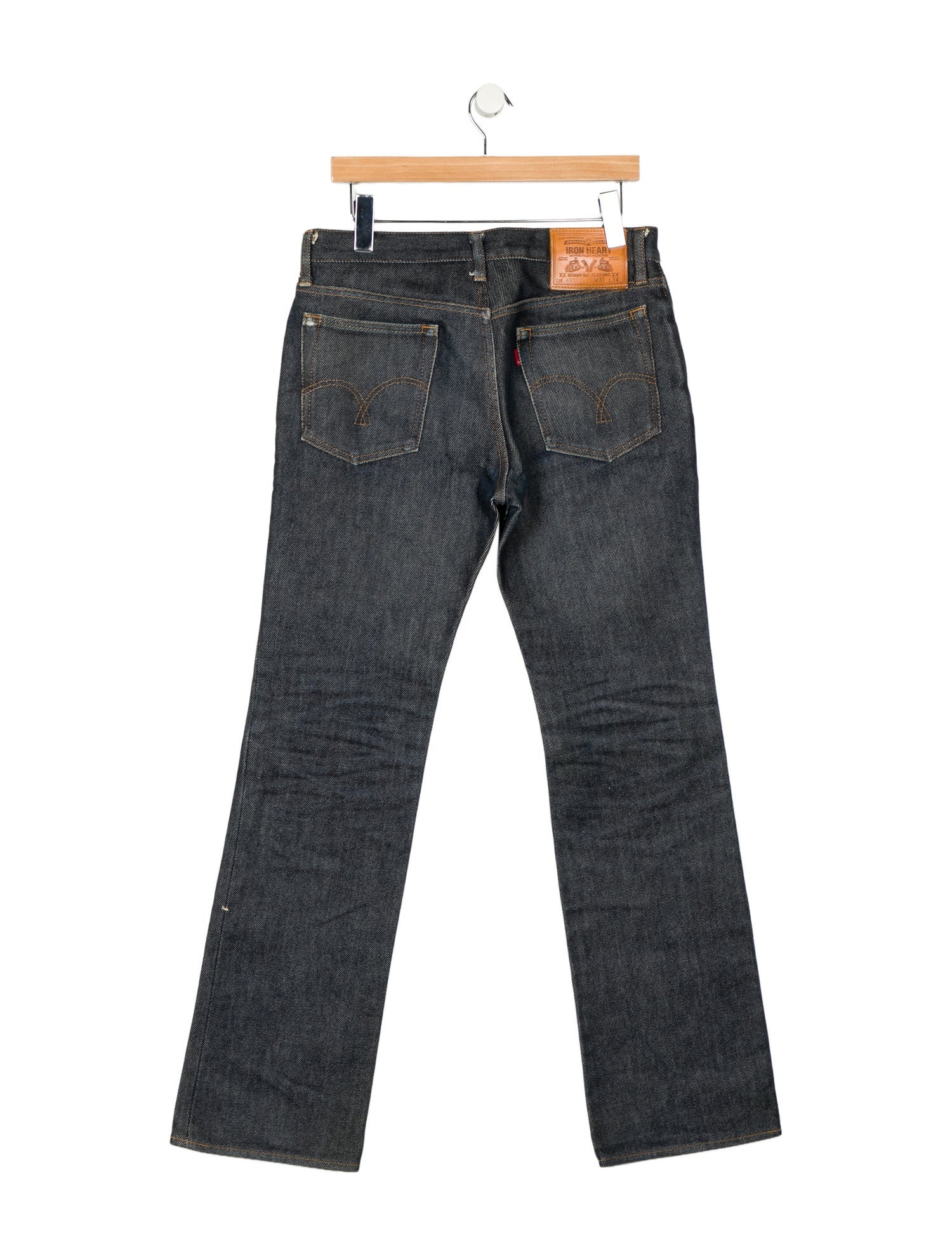 Iron Heart Straight-Leg Jeans