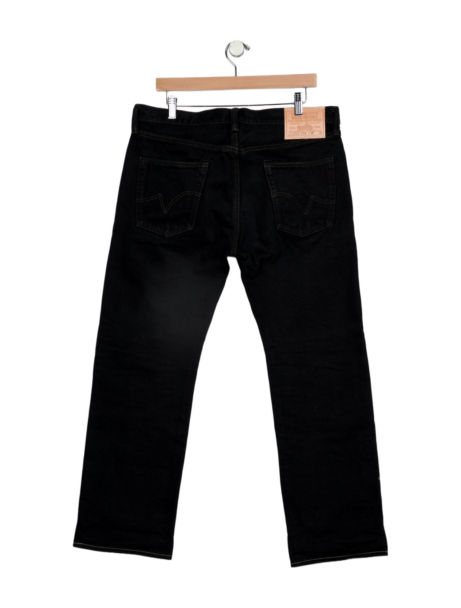 Iron Heart Straight-Leg Jeans