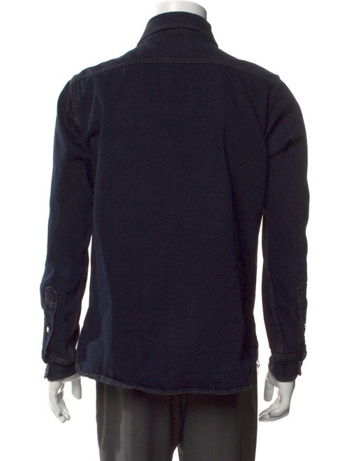 Iron Heart Long Sleeve Denim Shirt