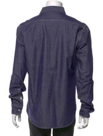 Iron Heart Long Sleeve Denim Shirt