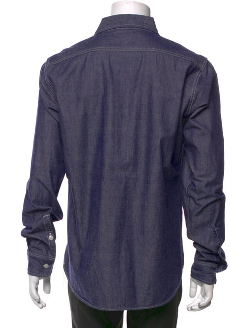 Iron Heart Long Sleeve Denim Shirt