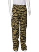 Iron Heart Camouflage Print Cargo Pants