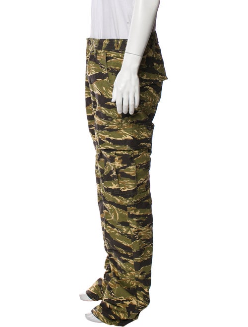 Iron Heart Camouflage Print Cargo Pants