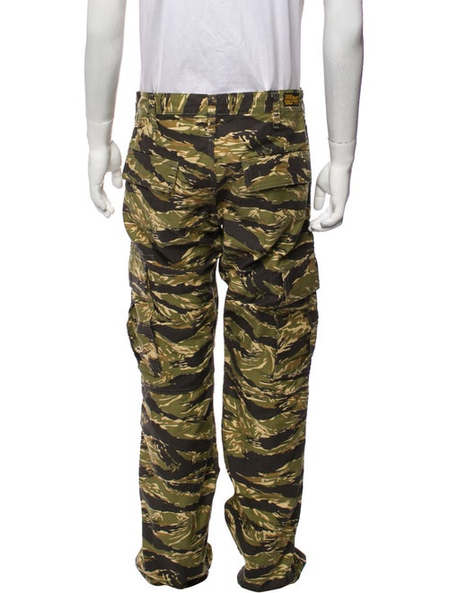 Iron Heart Camouflage Print Cargo Pants