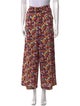 Inscription Rykiel Floral Print Wide Leg Pants