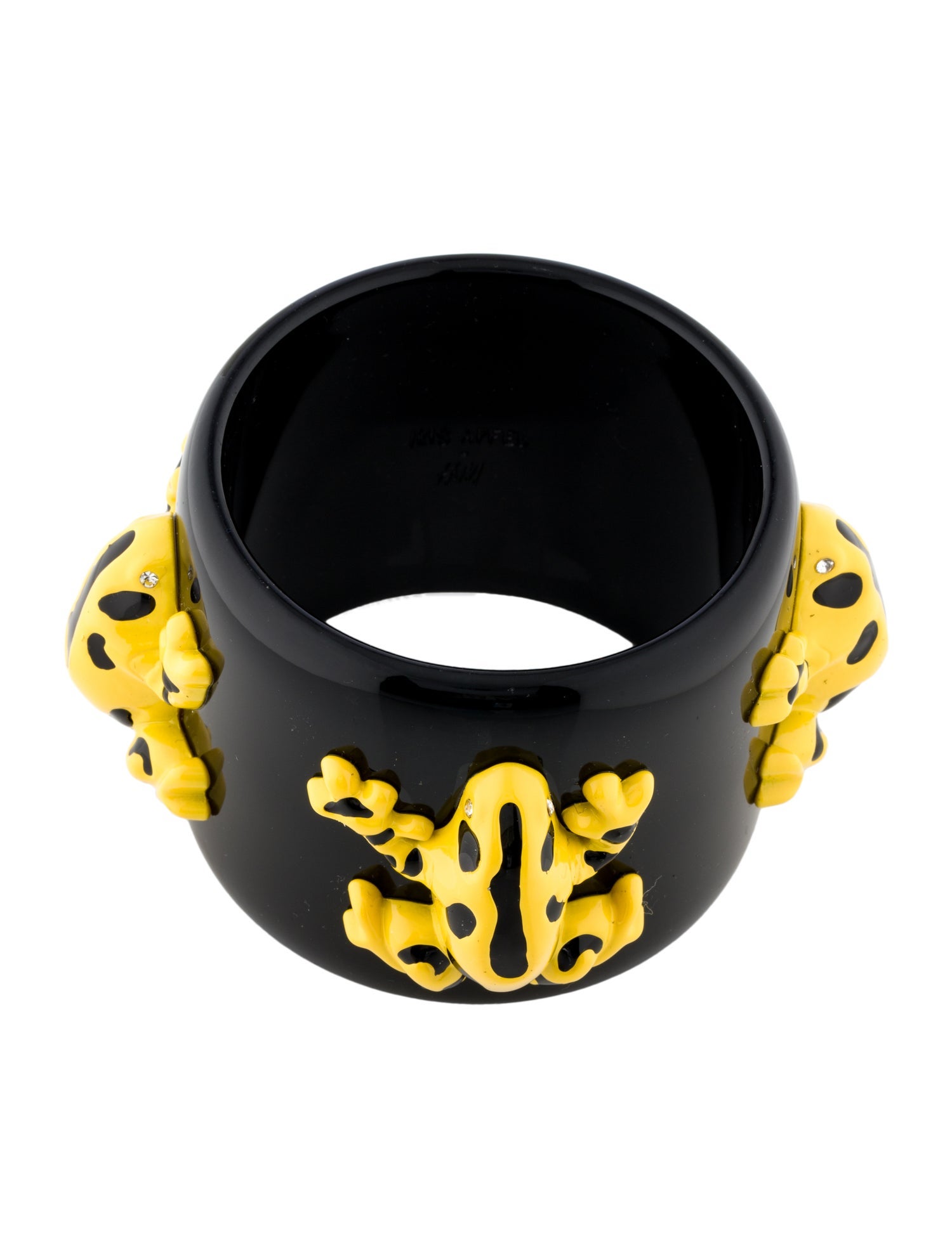 Iris Apfel x H&M Acrylic & Crystal Frog Bangle