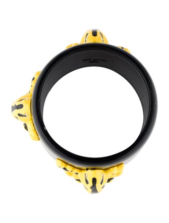 Iris Apfel x H&M Acrylic & Crystal Frog Bangle