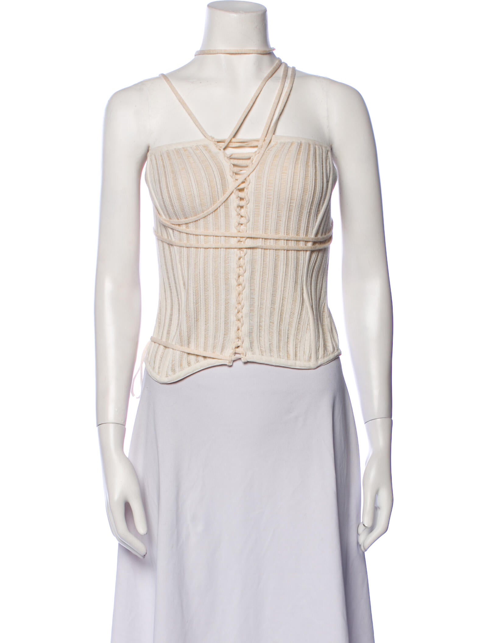 Isa Boulder Cowl Neck Sleeveless Crop Top w/ Tags