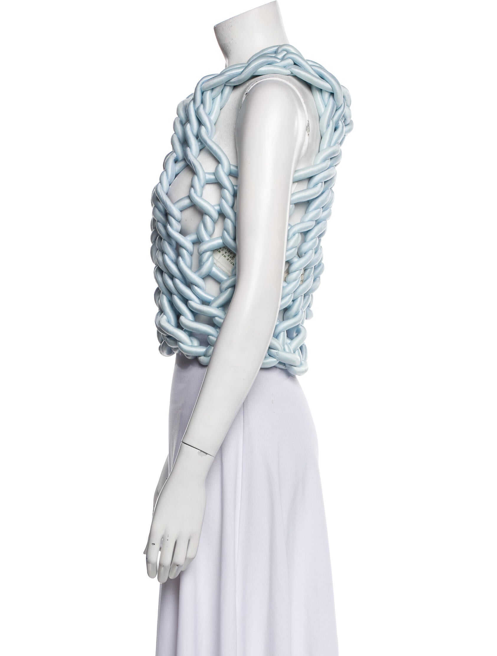 Isa Boulder Nylon Printed Crop Top