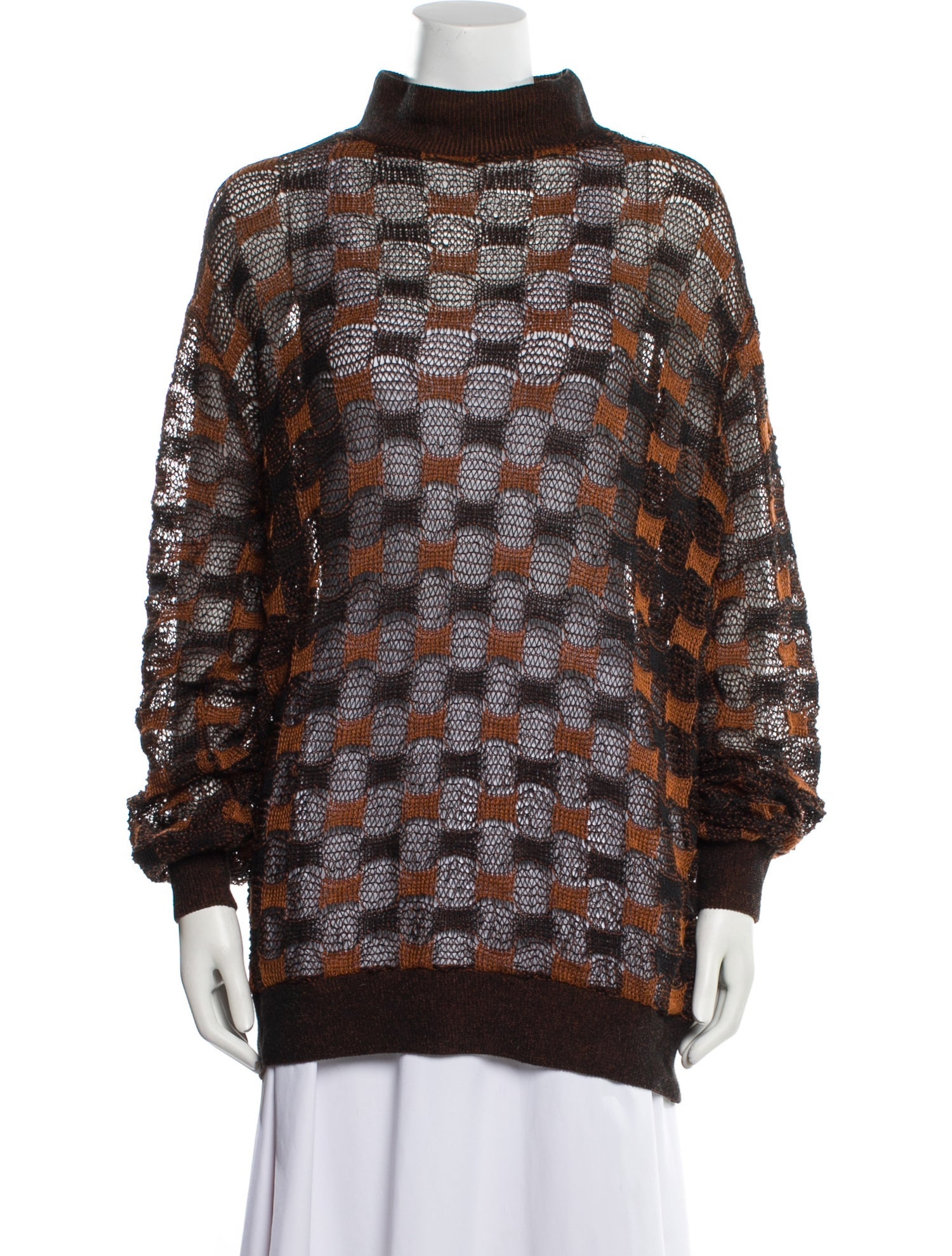 Isa Boulder Printed Mock Neck Sweatshirt