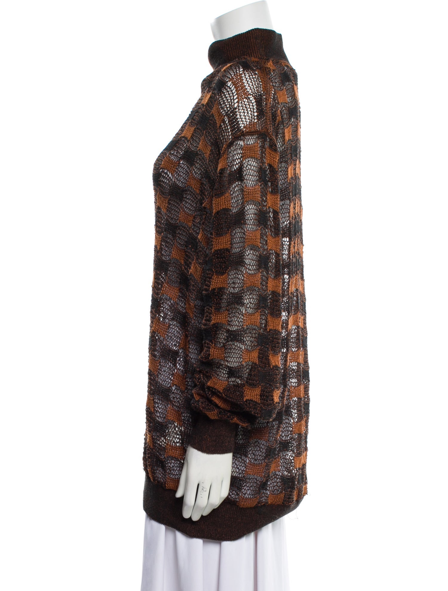 Isa Boulder Printed Mock Neck Sweatshirt