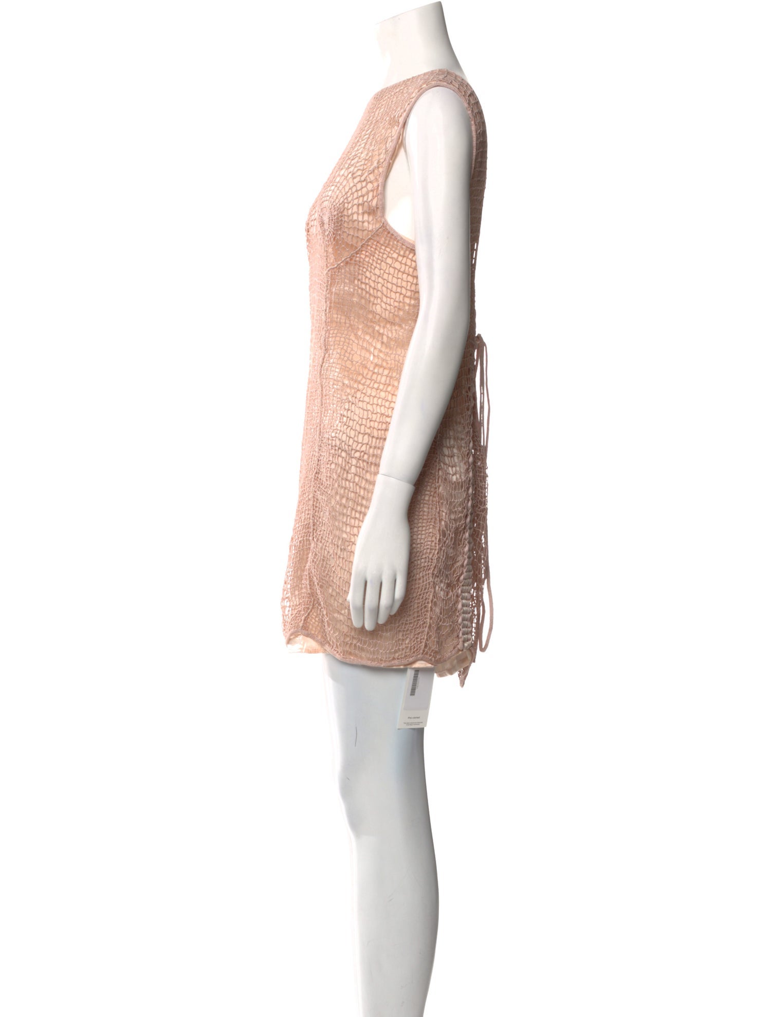 Isa Boulder Bateau Neckline Mini Dress