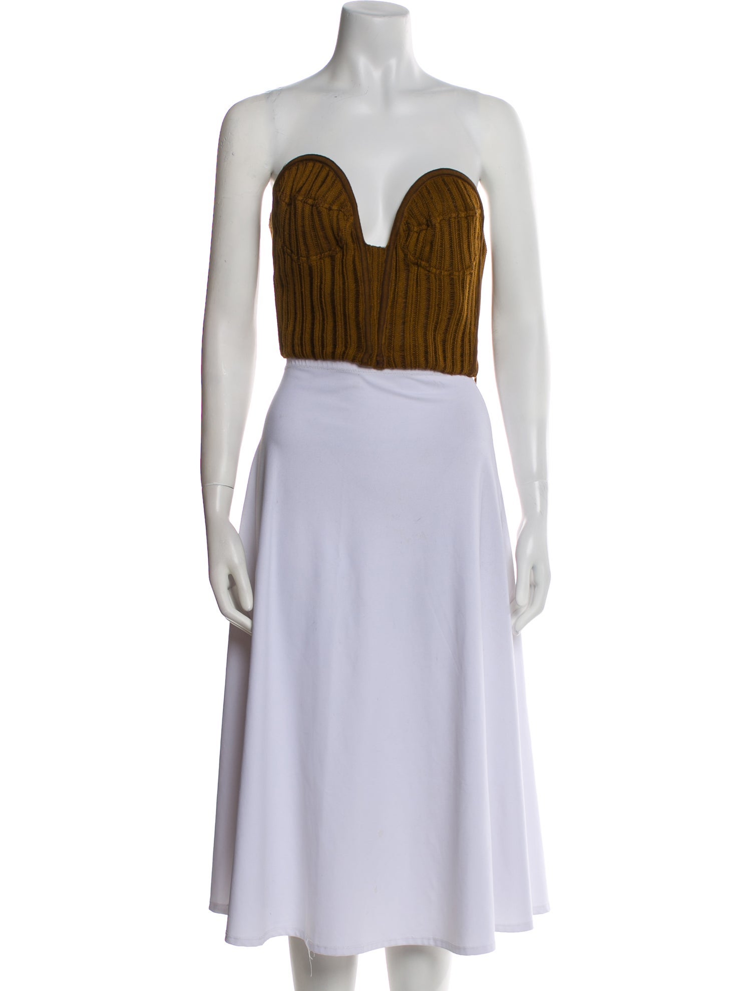 Isa Boulder Strapless Crop Top w/ Tags