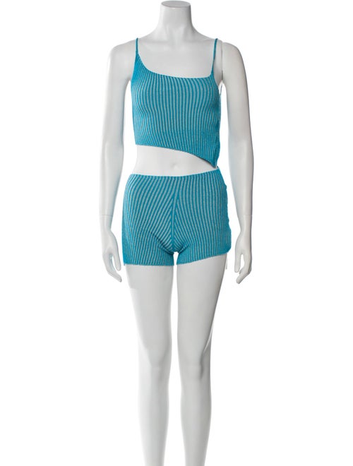 Isa Boulder Striped Short Set w/ Tags