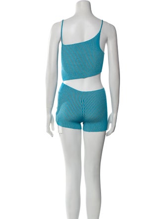 Isa Boulder Striped Short Set w/ Tags