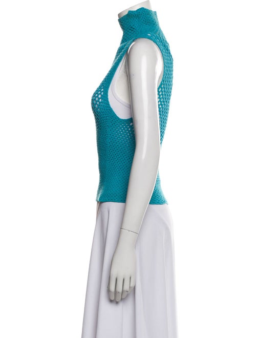 Isa Boulder Polka Dot Print Turtleneck Top