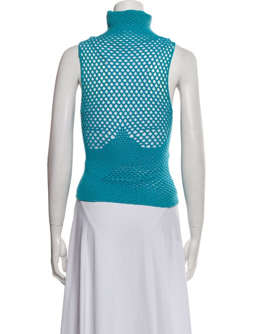 Isa Boulder Polka Dot Print Turtleneck Top