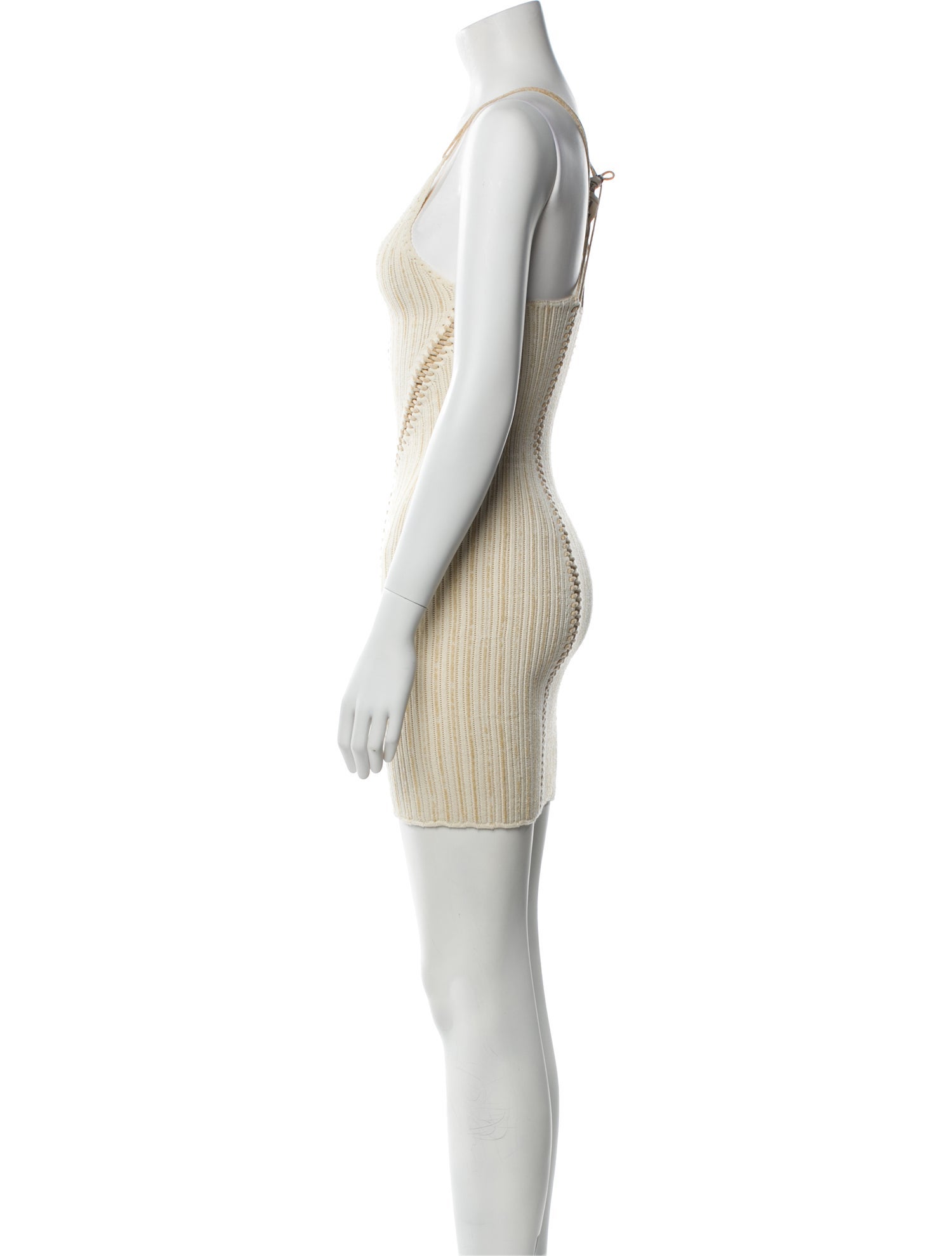 Isa Boulder Scoop Neck Mini Dress