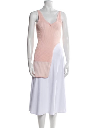 Isa Boulder Wool Colorblock Pattern Tunic