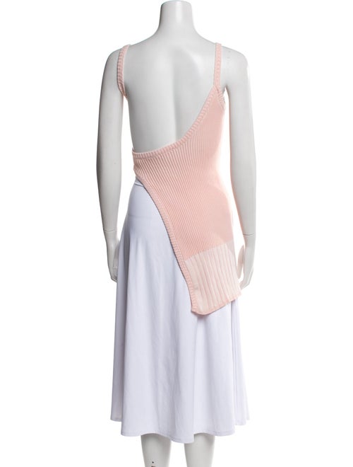 Isa Boulder Wool Colorblock Pattern Tunic