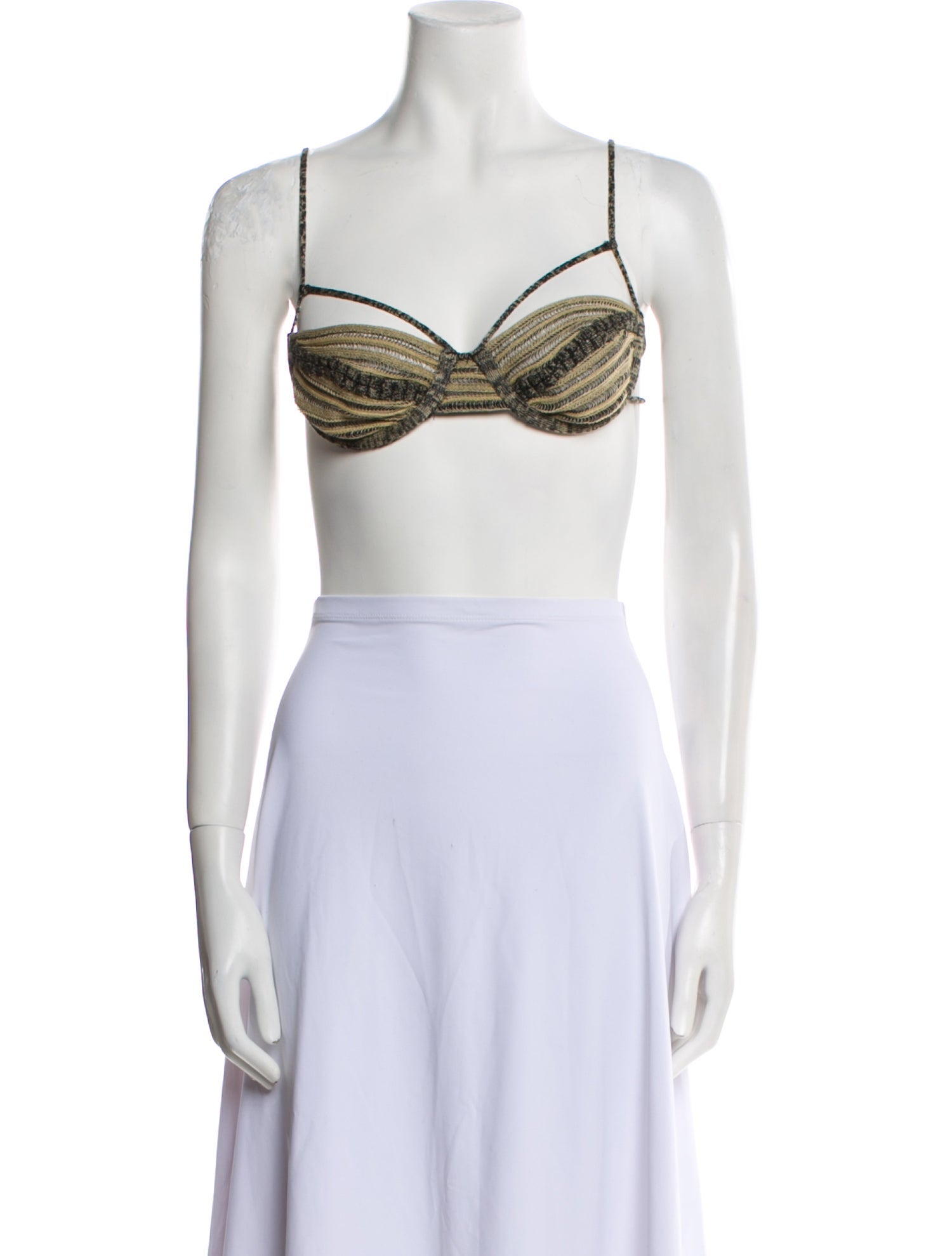 Isa Boulder Square Neckline Sleeveless Crop Top w/ Tags